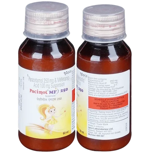 pacimol ds oral suspension 60 ml